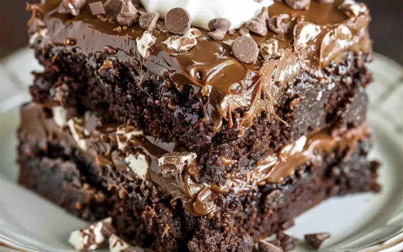 torta di fango cioccolato