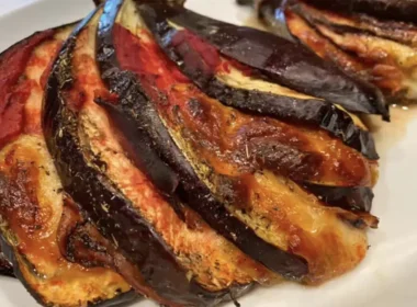 ventaglio di melanzane