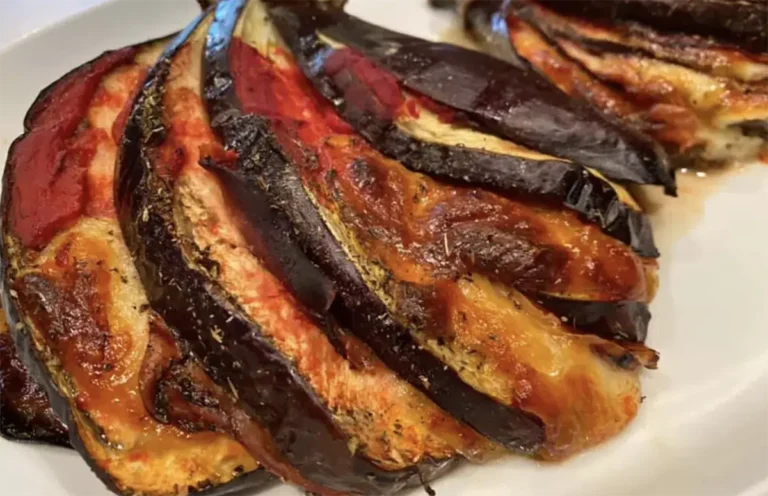 ventaglio di melanzane