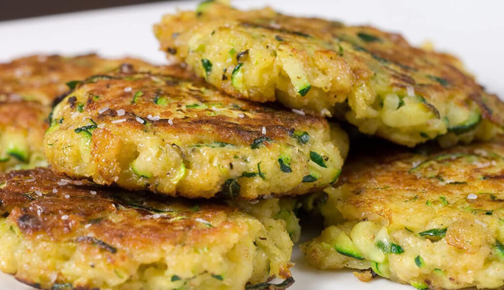 Hamburger di zucchine 2