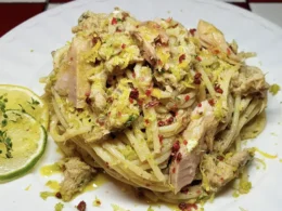 Spaghetti tonno e limone