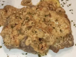 Filetto di manzo con crema di latte