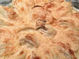 finocchi al forno al parmigiano