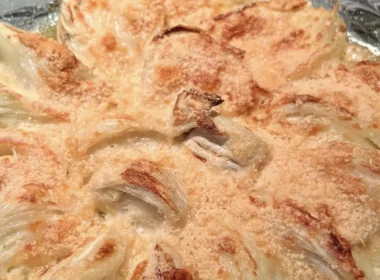 finocchi al forno al parmigiano