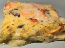 lasagna al salmone