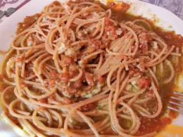 pasta al pomodoro schiacciato