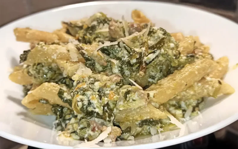 pasta friarelli e salsiccia