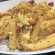 penne uova e pomodorini