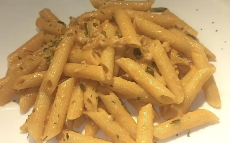 pennette ragù di zucchine