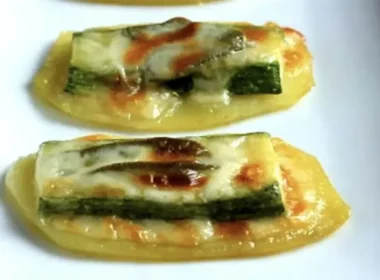 saltimbocca di patate e zucchine