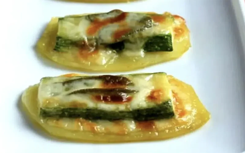 saltimbocca di patate e zucchine