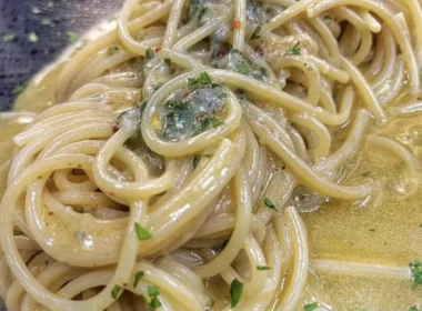 spaghetti aglio olio e peperoncino