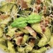 Padellata di zucchine con prosciutto e mozzarella