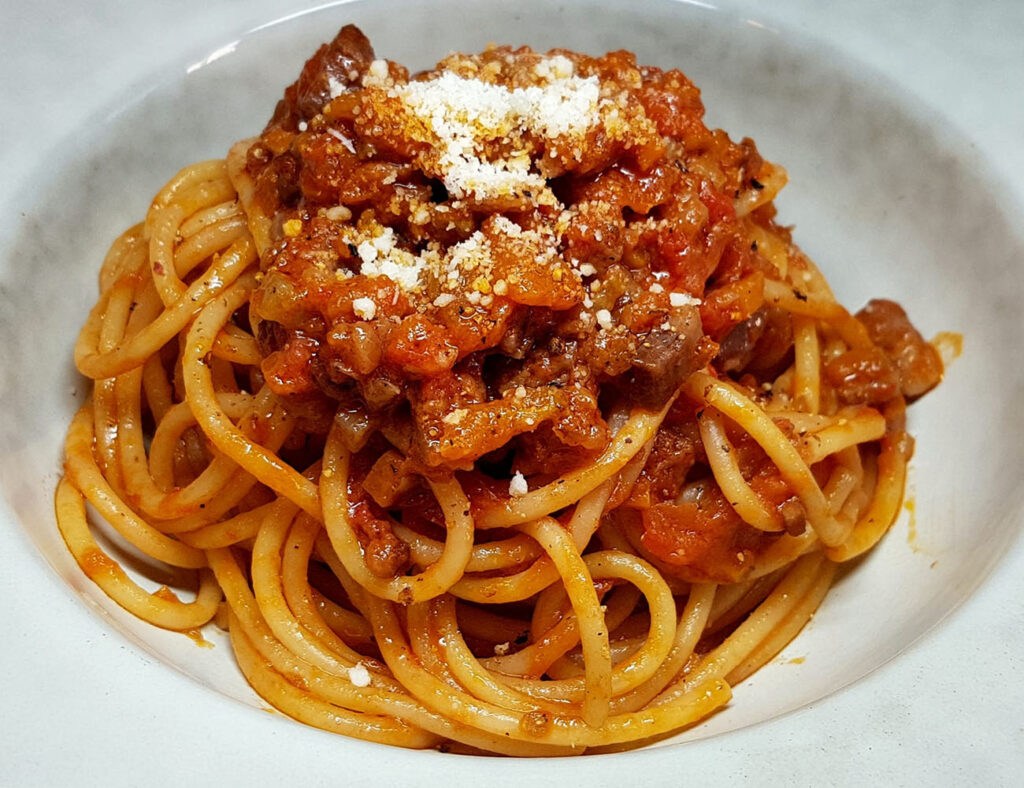 BUCATINI ALLA MARCHIGIANA
