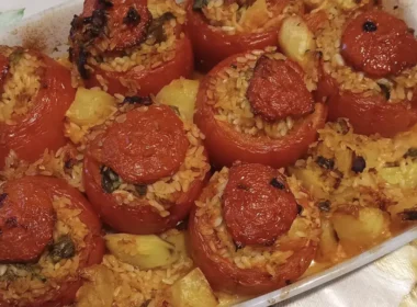 Pomodori ripieni di riso di Marisa Laurito