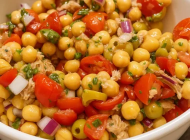 Insalata di legumi fredda