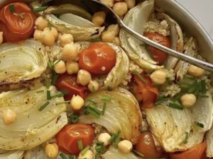 insalata di finocchi e ceci