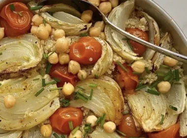insalata di finocchi e ceci