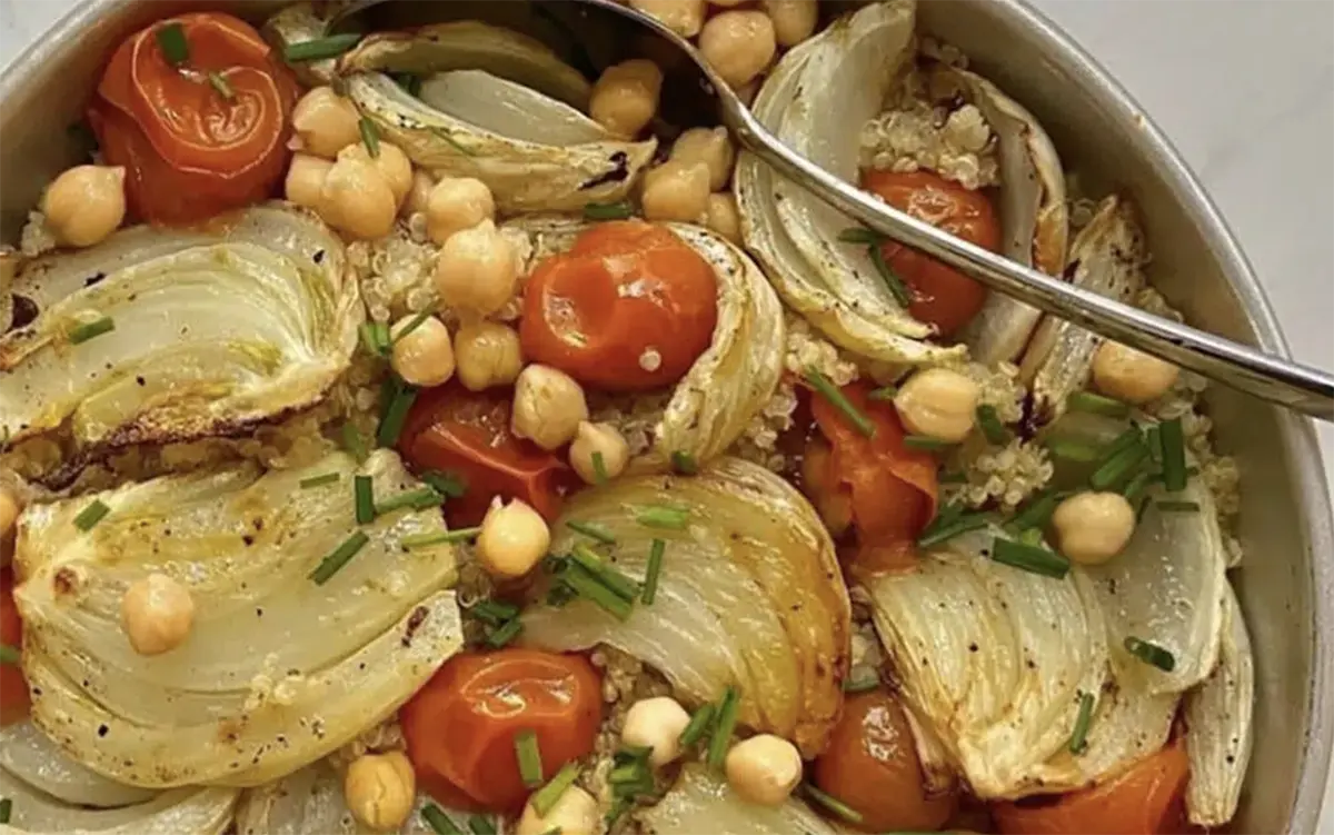 insalata di finocchi e ceci