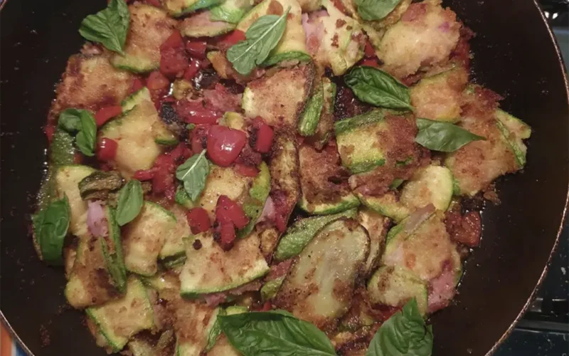 involtini di zucchine alla mediterranea
