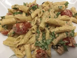 pasta fredda con salsa tonnata