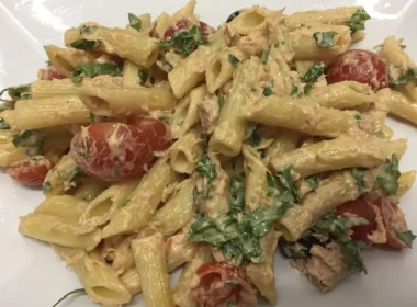 pasta fredda con salsa tonnata