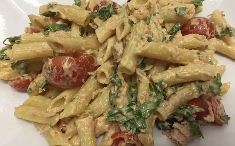 pasta fredda con salsa tonnata