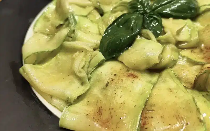 zucchine carpaccio