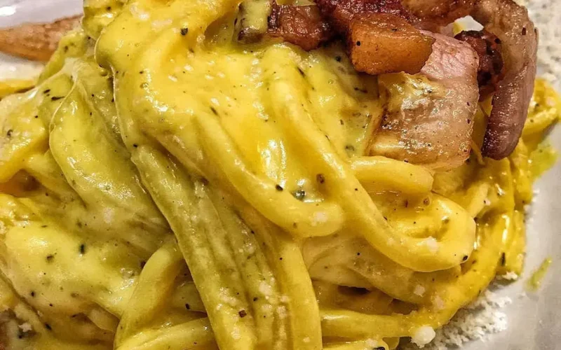 mangiare la carbonara a Roma