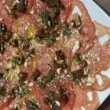 carpaccio di pomodoro