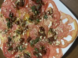 carpaccio di pomodoro
