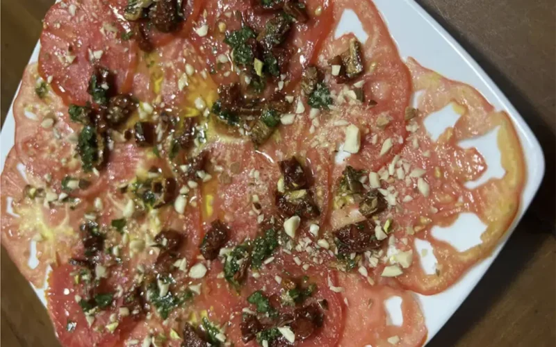 carpaccio di pomodoro