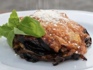 millefoglie di melanzane estiva