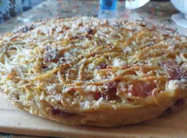 pastiera di spaghetti al forno