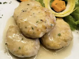polpette di pollo al limone