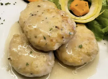 polpette di pollo al limone