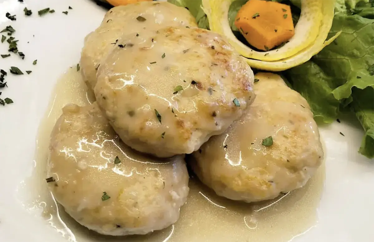 polpette di pollo al limone