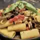 rigatoni cozze e peperoncini del fiume
