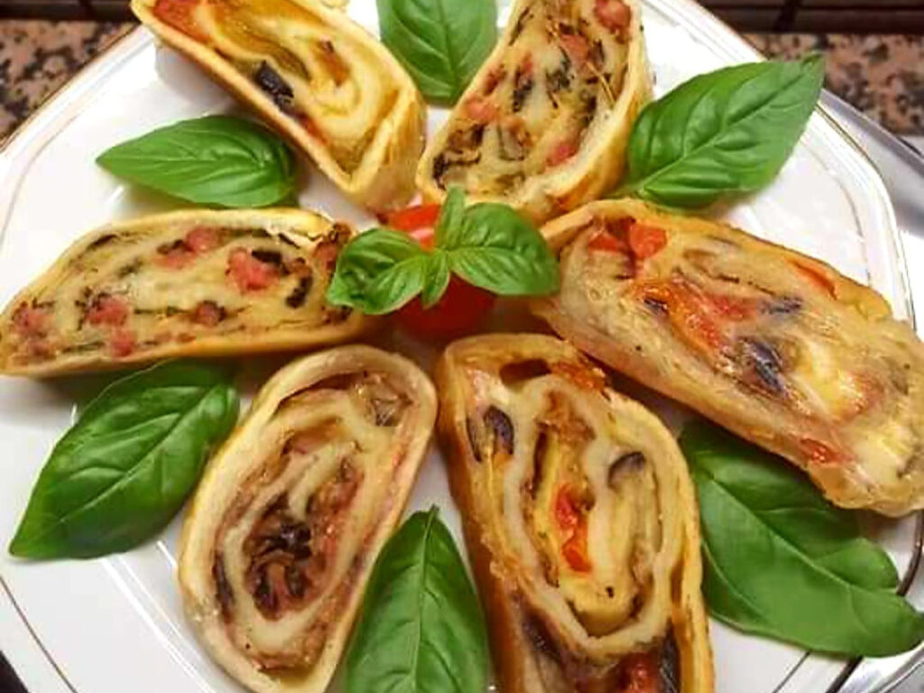 rotolini fantasia di pasta brisè
