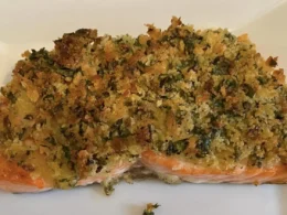 salmone gratinato