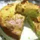 torta salata di zuchine formaggio e salumi