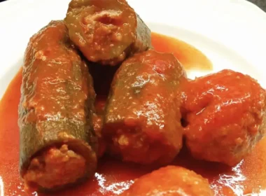 zucchine ripiene di carne
