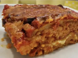Sformato di riso alla parmigiana