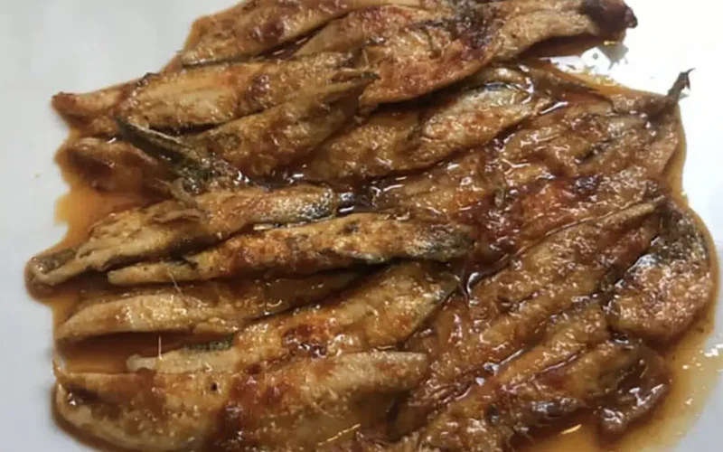 alici con peperoni