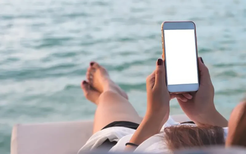 cellulare che non prende in spiaggia
