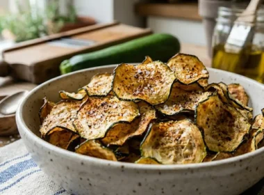 chips di zucchine