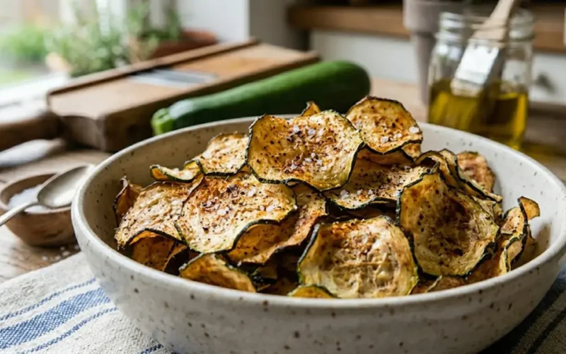chips di zucchine