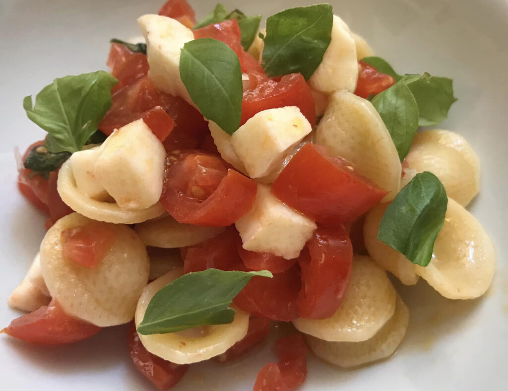 orecchiette alla crudaiola