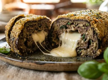 polpettone di melanzane