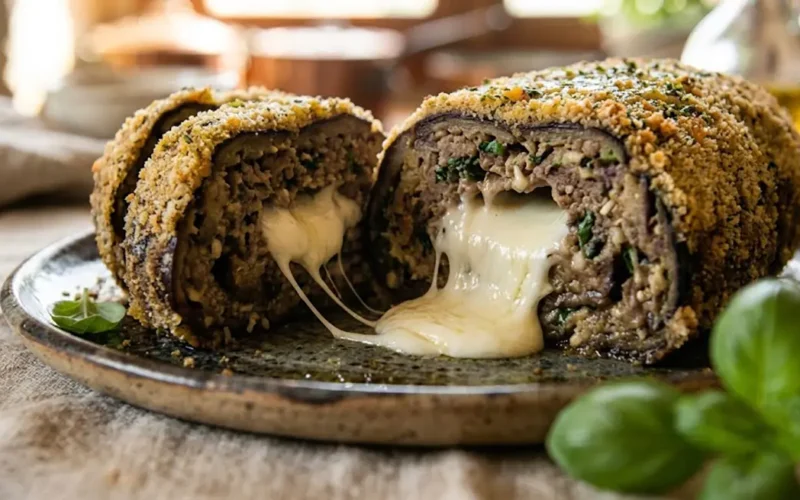 polpettone di melanzane